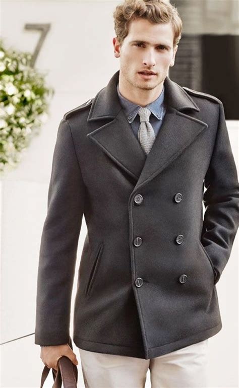 Peacoat Men's Designer Coats, Jackets & Vests 